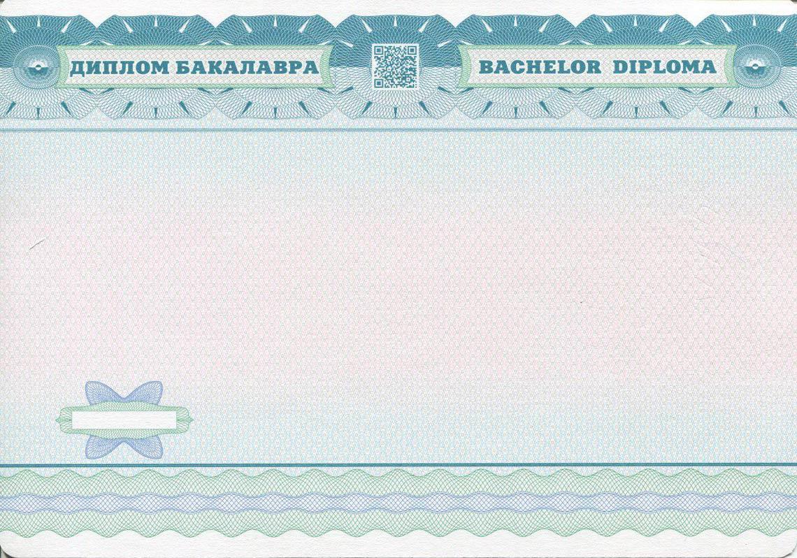Украинский Диплом Бакалавра в Подольске 2014-2025 обратная сторона