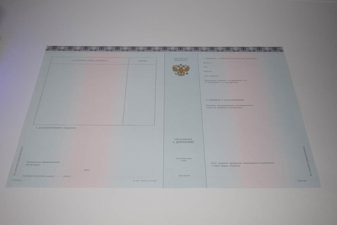 Диплом МГИМО 2014-2025 в Подольске приложение